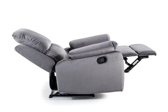 Крісло розкладне Spencer 1 Velvet Signal Сірий фотографія