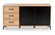 Комод RAVEN KM-1&nbsp;Halmar 160x40 Дуб Артизан Черный