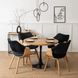 Стул бархатный MEBEL ELITE LUISE Velvet Черный
