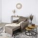 Крісло розкладне MEBEL ELITE SOLOR тканина Бежевий