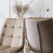 Стул бархатный MEBEL ELITE RODRI Velvet Бежевый / Натуральный