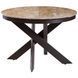 Стіл розкладний MOON BROWN MARBLE Concepto 110(140)x110 Кераміка Глянець Коричневий фотографія