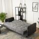 Диван розкладний MEBEL ELITE TIVOLI 198 см Сірий