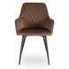 Стілець оксамитовий MEBEL ELITE BRESSO Velvet Коричневий