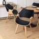 Стул бархатный MEBEL ELITE LUISE Velvet Черный