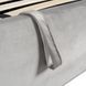 Ліжко двоспальне MEBEL ELITE BRISTOL 140x200 см Сірий