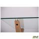 Cтол обеденный Maple AMF 120X70 Dark Beech / Скло Прозоре