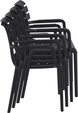 Комплект меблів для кафе Onto Siesta Paris with Sky Black