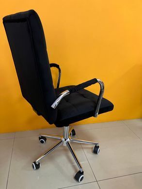 Компьютерное кресло S-222 Velvet Intarsio Черный фотография