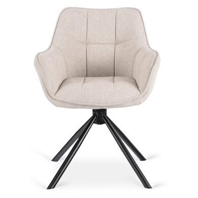 Стілець поворотний MEBEL ELITE PEONY 2 Беж фотографія
