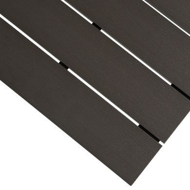 Стол Раскладной обеденный ARGOS MEBEL ELITE 140(180)х90 Темно-серый дуб/черный фотография