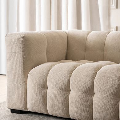 Софа MODERNO 2S MEBEL ELITE 170 см ткань Кремовый фотография