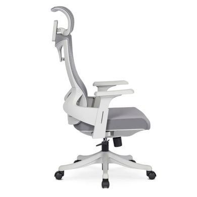 Стілець офісний обертовий MEBEL ELITE CARET 2 сірий фотографія