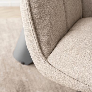 Стілець поворотний MEBEL ELITE PEONY 2 Беж фотографія