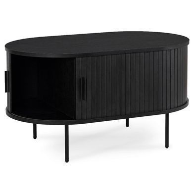 Журнальний столик MEBEL ELITE HEATHER Чорний фотографія