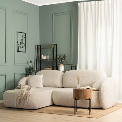 Кутовий диван MEBEL ELITE OLE 250 см Беж (лівий) фотографія