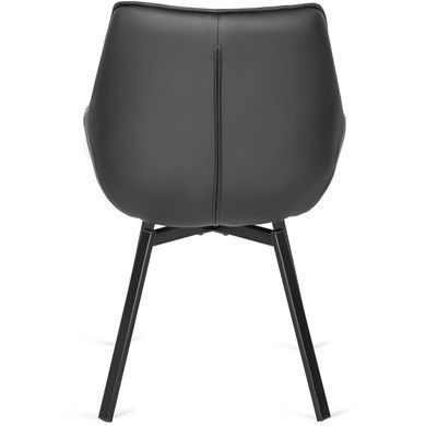 Стул поворотный MEBEL ELITE LUNA Черный фотография