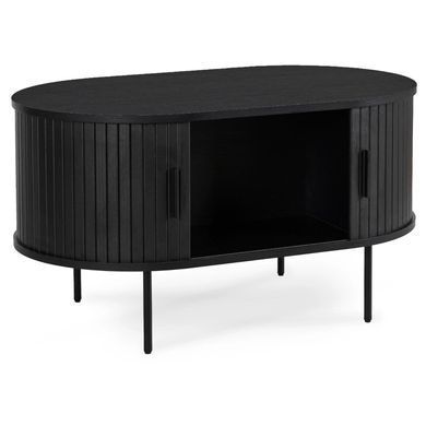Журнальний столик MEBEL ELITE HEATHER Чорний фотографія