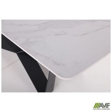 Стіл обідній William AMF 180X80 ceramics Carrara bianco фотографія