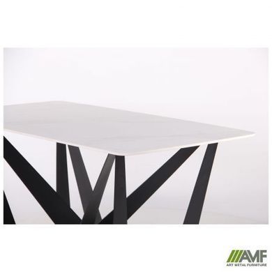 Стіл обідній William AMF 180X80 ceramics Carrara bianco фотографія