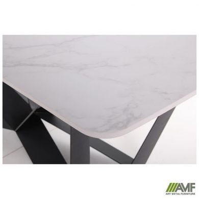 Стіл обідній William AMF 180X80 ceramics Carrara bianco фотографія