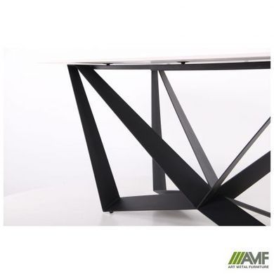 Стіл обідній William AMF 180X80 ceramics Carrara bianco фотографія