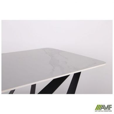 Стіл обідній William AMF 180X80 ceramics Carrara bianco фотографія