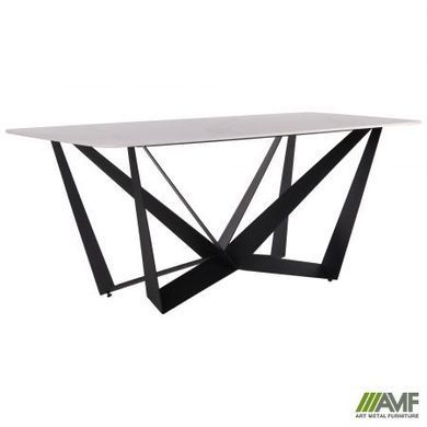Стіл обідній William AMF 180X80 ceramics Carrara bianco фотографія