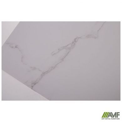 Стіл обідній William AMF 180X80 ceramics Carrara bianco фотографія