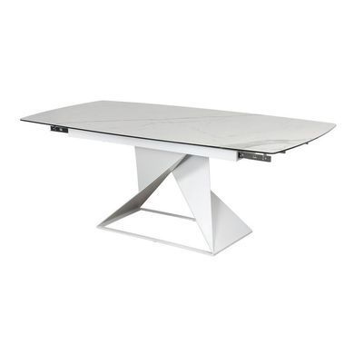 Стол раскладной TML-820 VETRO 140x95 Белый фотография
