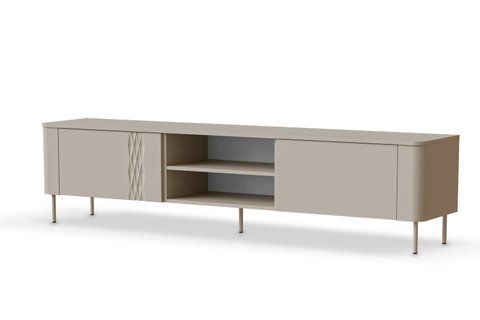 ТВ Тумба TIRANTE&nbsp;RTV-2&nbsp;Halmar 200x40кашемир фотография