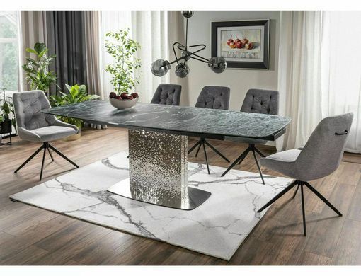 Стол Обеденный MONCLER CERAMIC MORSKI VERDE ALPI Signal 160(240)X90 Бирюзовый фотография