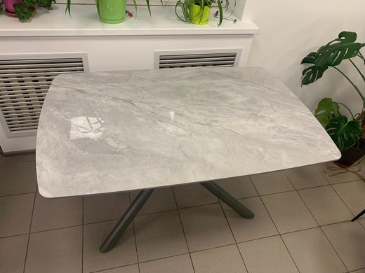 Стол раскладной PALERMO GREY ROCK Concepto 140(200)x90 Керамика Глянец Серый фотография
