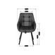 Стул поворотный MEBEL ELITE LUNA Черный