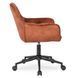 Стул офисный поворотный бархатный MEBEL ELITE MILAN 2 Velvet Красный / Черный