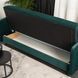 Диван раскладной MEBEL ELITE TIVOLI 198 см Зеленый