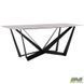Стіл обідній William AMF 180X80 ceramics Carrara bianco