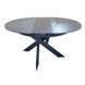 Стол раскладной MOON BLACK MARBLE Concepto 110(140)x110 Керамика Матовый Черный