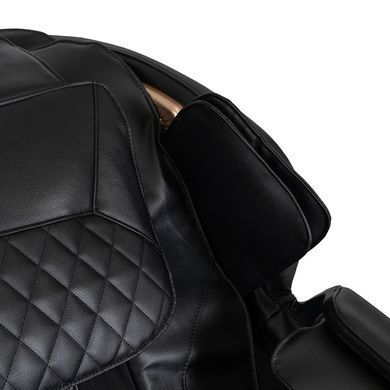 Массажное кресло MEBEL ELITE RX ULTRA PRO MAX экокожа черный фотография
