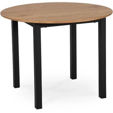 Стіл MEBEL ELITE TEO 100X100 Золотий дуб фотографія