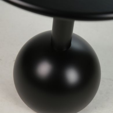 Кофейный столик Bolla Lovko черный RAL 9005 МДФ + шпон фотография