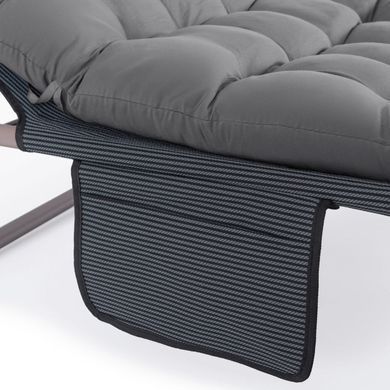 Шезлонг SATURN MEBEL ELITE Сірий