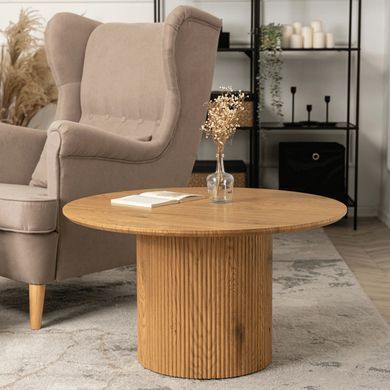 Журнальний столик MAYLIN MAX MEBEL ELITE 80x80 Дуб фотографія