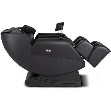 Массажное кресло MEBEL ELITE RX ULTRA PRO MAX экокожа черный фотография