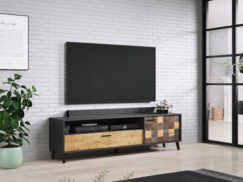 ТВ Тумба SOUL RTV Cama 180 Антрацит фотография