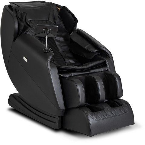 Массажное кресло MEBEL ELITE RX ULTRA PRO MAX экокожа черный фотография