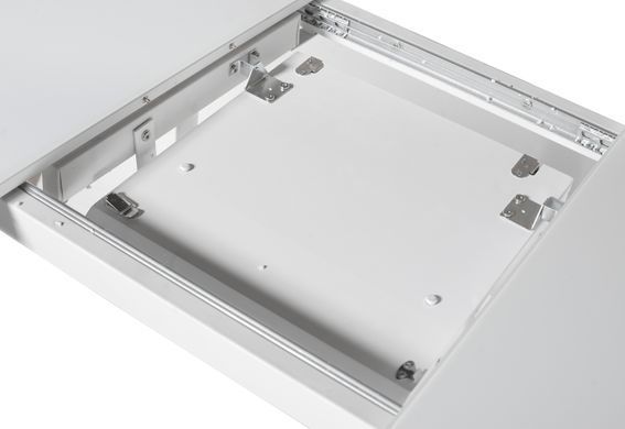Стіл обідній DAOSUN DT 859 120(160)x80 Білий Мат фотографія