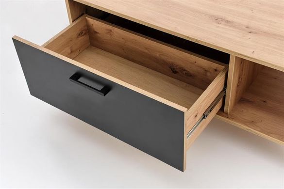 Журнальный столик RAVEN LAW-1&nbsp;Halmar 110x60 Дуб Чорний фотографія