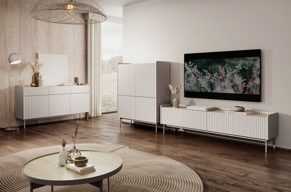Комод Perfect Home Левел / Level 3-дверний з 3 шухлядами 3D3S/153 Беж/дуб сканді фотографія