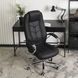 Стілець офісний поворотний MEBEL ELITE MILO екошкіра Чорний